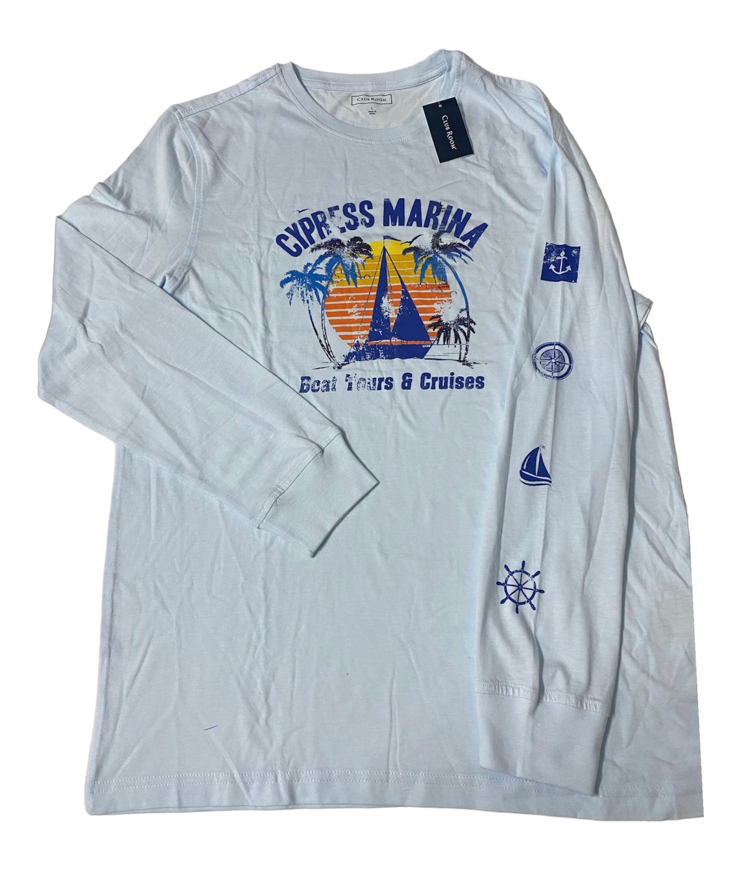 CAMISETA MANGA LARGA "CYPRESS MARINA" CLUB ROOM