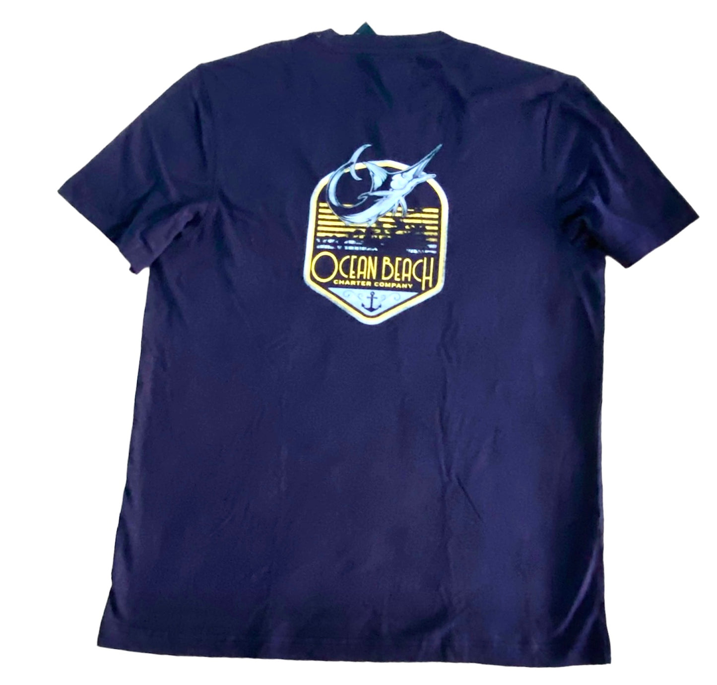 CAMISA AZUL "OCEAN BEACH" CLUB ROOM