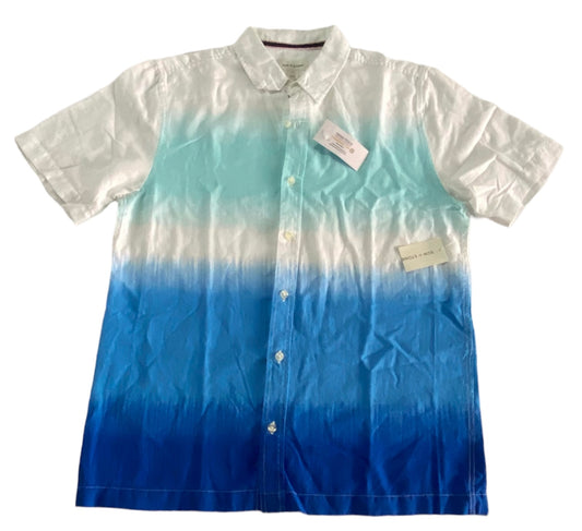 CAMISA BLANCA SUN STONE AGUA MARINA